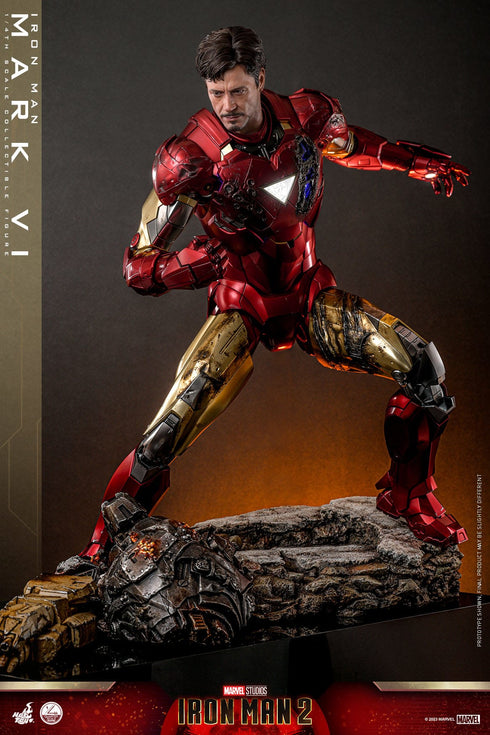 Hot Toys Iron Man Mark VI - Iron Man 2 - QS025 - 1/4 Scale Collectible Figure