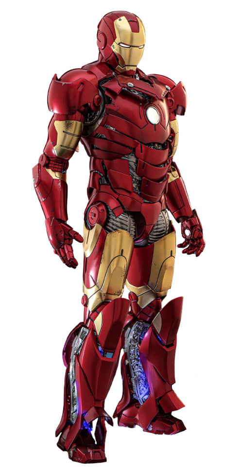 Hot Toys Iron Man Mark III (Armor Suit Up Version) - Iron Man - MMS825D72 - Diecast 1/6 Scale Collectible Figure