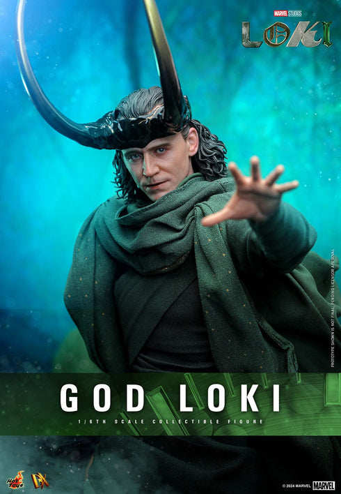 Hot Toys Loki God Loki 1/6 Action Figure