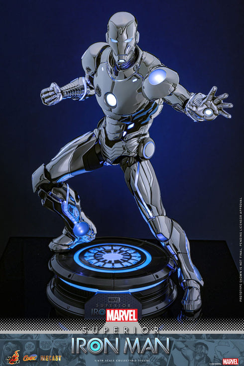Hot Toys Superior Iron Man - Marvel Comics - CMS026D73 - Diecast 1/6 Scale Collectible Figure