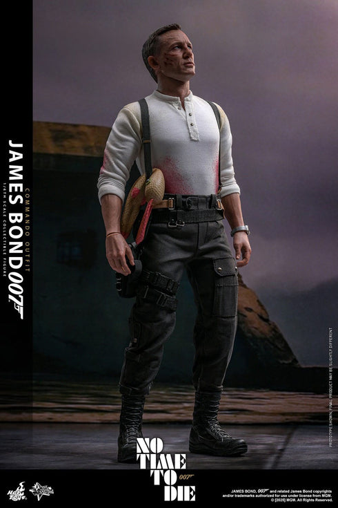 Hot Toys No Time To Die James Bond (Commando Outfit) 1/6 Action Figure