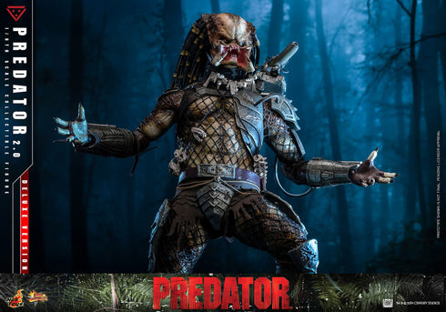 Hot Toys Predator (2.0) Deluxe Version - Predator (1987) - MMS817 - 1/6 Scale Collectible Figure