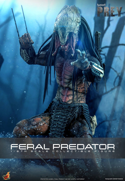 Hot Toys Prey Feral Predator 1/6 Action Figure