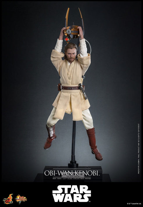 Hot Toys Obi-Wan Kenobi - Star Wars: Episode II - Attack of the Clones - MMS808 - 1/6 Scale Collectible Figure