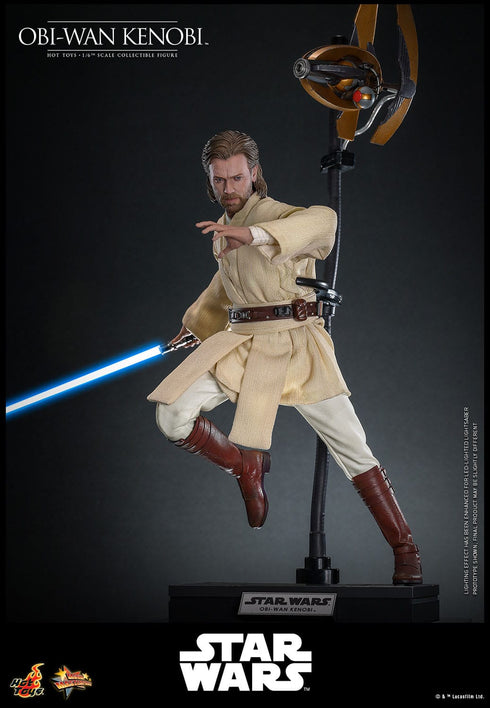 Hot Toys Obi-Wan Kenobi - Star Wars: Episode II - Attack of the Clones - MMS808 - 1/6 Scale Collectible Figure