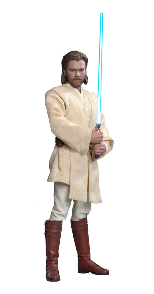 Hot Toys Obi-Wan Kenobi - Star Wars: Episode II - Attack of the Clones - MMS808 - 1/6 Scale Collectible Figure