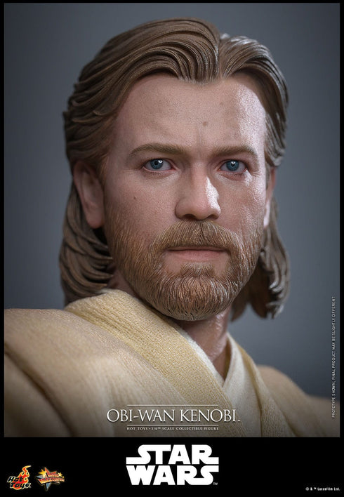 Hot Toys Obi-Wan Kenobi - Star Wars: Episode II - Attack of the Clones - MMS808 - 1/6 Scale Collectible Figure