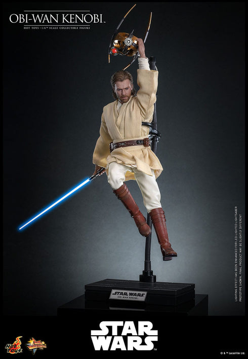 Hot Toys Obi-Wan Kenobi - Star Wars: Episode II - Attack of the Clones - MMS808 - 1/6 Scale Collectible Figure