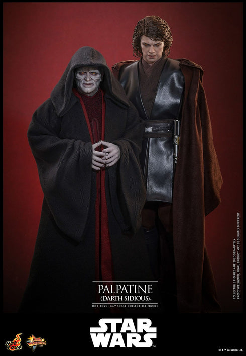 Hot Toys Star Wars Episode III - Revenge of the Sith Palpatine (Darth Sidious) 1/6 Action Figure