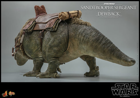 Hot Toys Dewback & Sandtrooper Sergeant - Star Wars Episode IV - MMS722 - 1/6 Scale Collectible Figure Set