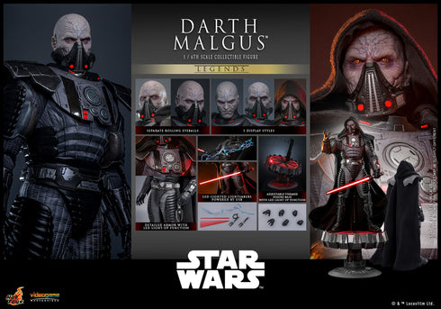 Hot Toys Darth Malgus - Star Wars Legends Videogame - VGM70 - 1/6 Scale Collectible Figure