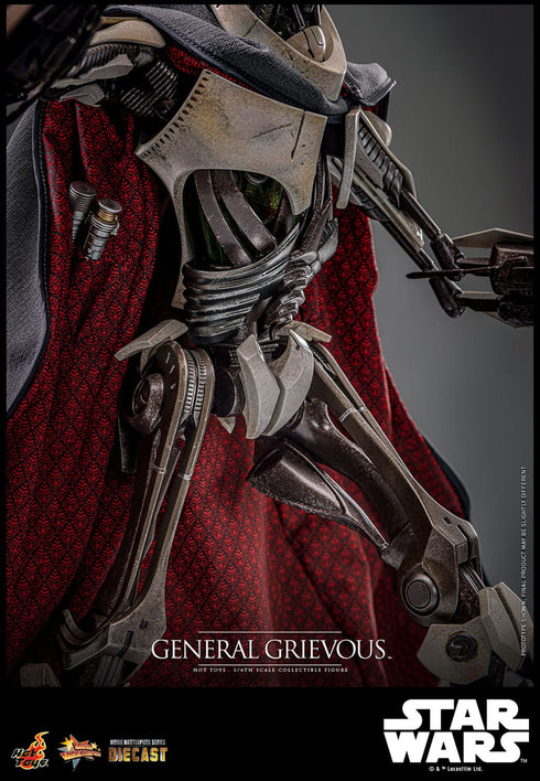 Hot Toys Star Wars Movie Masterpiece General Grievous Diecast 1/6 Action Figure