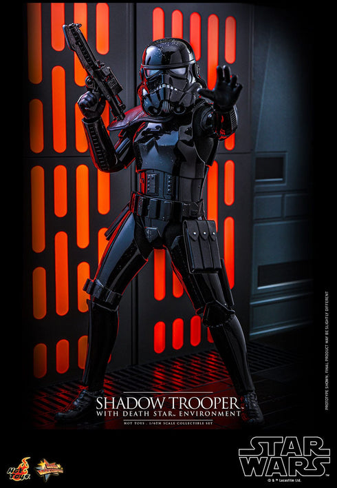 Hot Toys Shadow Trooper with Death Star Environment - Star Wars - MMS737 - 1/6 Scale Collectible Figure