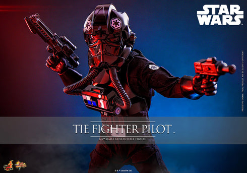 Hot Toys TIE Fighter Pilot - Star Wars: Episode IV - MMS798 - 1/6 Scale Collectible Figure (Damaged Box)