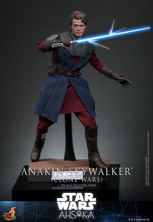 Hot Toys Anakin Skywalker - Star Wars The Clone Wars - TMS129 - 1/6 Scale Collectible Figure