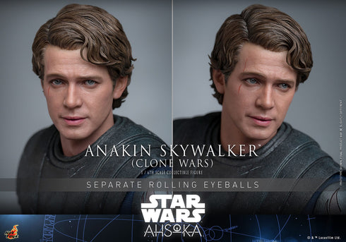 Hot Toys Anakin Skywalker - Star Wars The Clone Wars - TMS129 - 1/6 Scale Collectible Figure