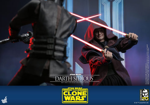 Hot Toys Darth Sidious - Star Wars: The Clone Wars - TMS102 - 1/6 Scale Collectible Figure
