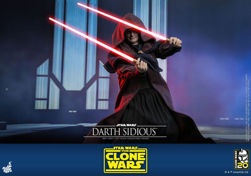 Hot Toys Darth Sidious - Star Wars: The Clone Wars - TMS102 - 1/6 Scale Collectible Figure