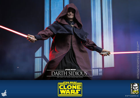 Hot Toys Darth Sidious - Star Wars: The Clone Wars - TMS102 - 1/6 Scale Collectible Figure