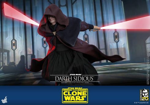 Hot Toys Darth Sidious - Star Wars: The Clone Wars - TMS102 - 1/6 Scale Collectible Figure
