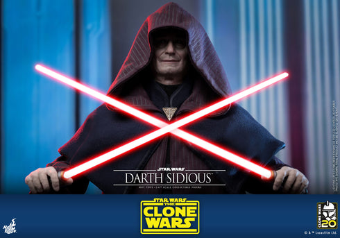 Hot Toys Darth Sidious - Star Wars: The Clone Wars - TMS102 - 1/6 Scale Collectible Figure