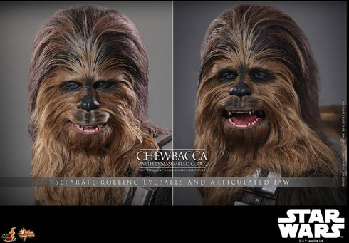 Hot Toys Chewbacca with Disassembled C-3PO - Star Wars: The Empire Strikes Back - MMS766 - 1/6 Scale Collectible Figure