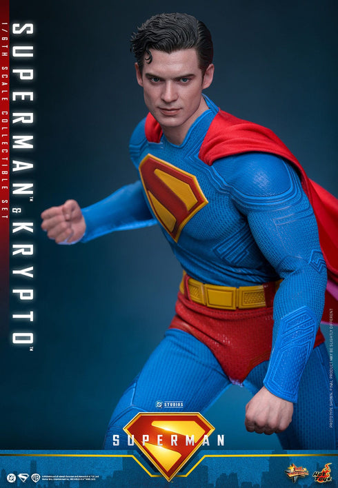 Hot Toys Superman & Krypto - Superman (2025) - MMS812 - 1/6 Scale Collectible Figure