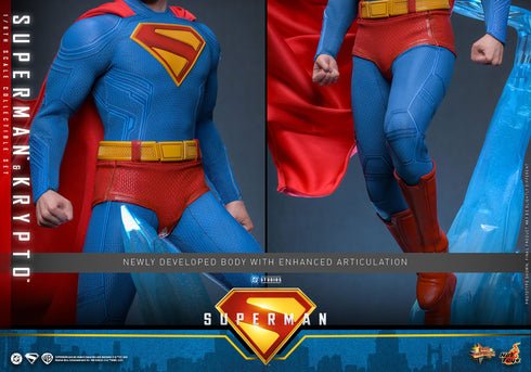 Hot Toys Superman & Krypto - Superman (2025) - MMS812 - 1/6 Scale Collectible Figure