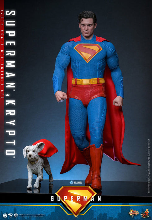 Hot Toys Superman & Krypto - Superman (2025) - MMS812 - 1/6 Scale Collectible Figure