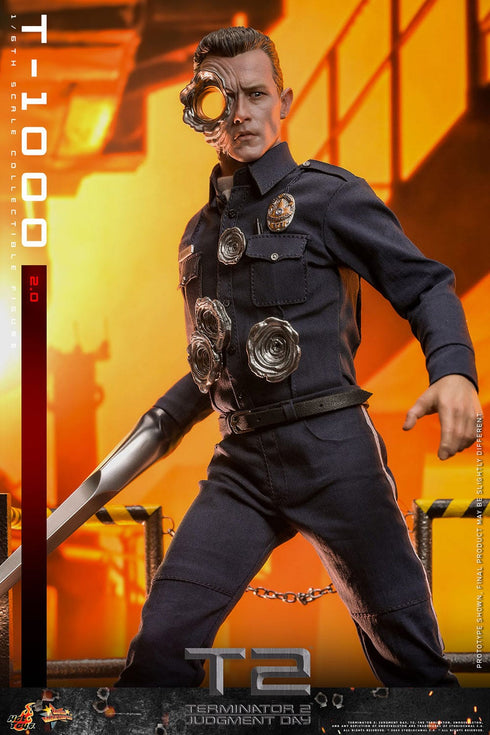 Hot Toys Terminator 2 Movie Masterpiece T-1000 (2.0) 1/6 Action Figure