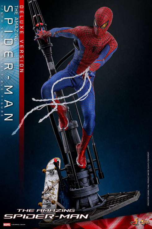 Hot Toys Spider-Man Deluxe Version - The Amazing Spider-Man - MMS772 - 1/6 Scale Collectible Figure