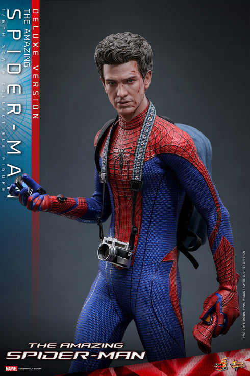 Hot Toys Spider-Man Deluxe Version - The Amazing Spider-Man - MMS772 - 1/6 Scale Collectible Figure