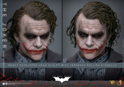 Hot Toys The Joker (Bank Robber Version) - The Dark Knight - DX50 - 1/6 Scale Collectible Figure