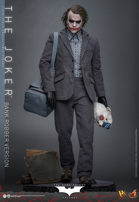Hot Toys The Joker (Bank Robber Version) - The Dark Knight - DX50 - 1/6 Scale Collectible Figure