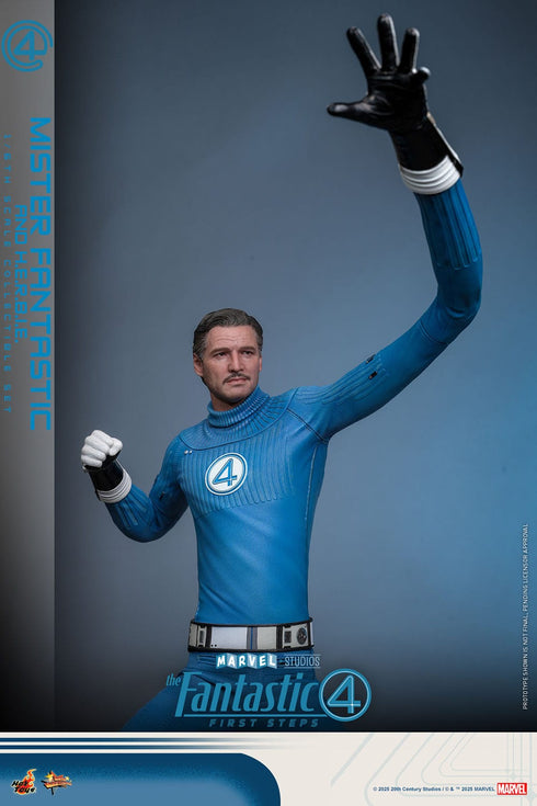 Hot Toys Mister Fantastic & H.E.R.B.I.E. - The Fantastic Four: First Steps - MMS821 - 1/6 Scale Collectible Figure 2-Pack