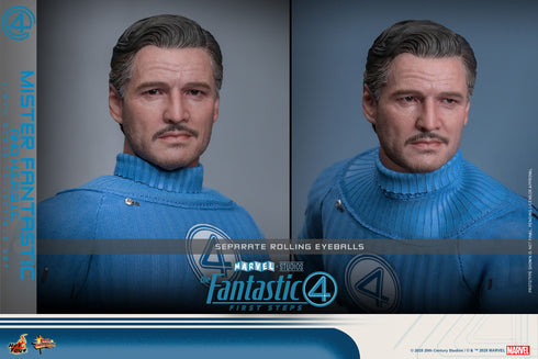 Hot Toys Mister Fantastic & H.E.R.B.I.E. - The Fantastic Four: First Steps - MMS821 - 1/6 Scale Collectible Figure 2-Pack