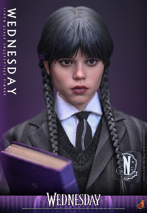 Hot Toys Wednesday Addams - Netflix Series - TMS135 - 1/6 Scale Collectible Figure