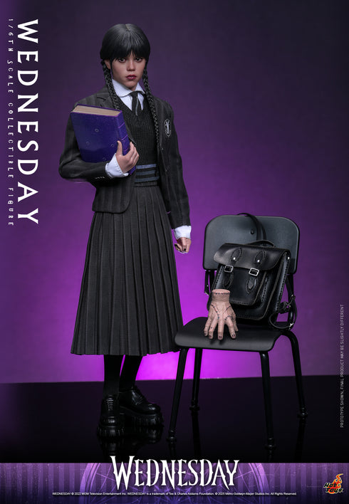 Hot Toys Wednesday Addams - Netflix Series - TMS135 - 1/6 Scale Collectible Figure