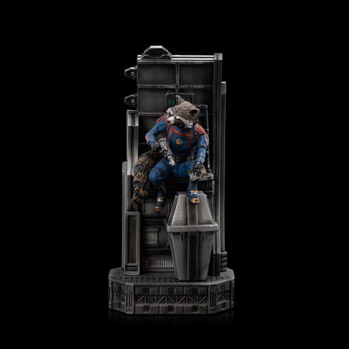 Iron Studios Rocket Racoon - Marvel Guardians of the Galaxy Vol. 3 - 1/10 Scale Collectible Statue