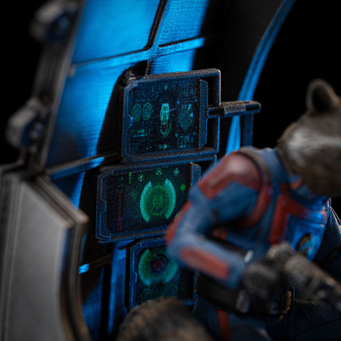 Iron Studios Rocket Racoon - Marvel Guardians of the Galaxy Vol. 3 - 1/10 Scale Collectible Statue