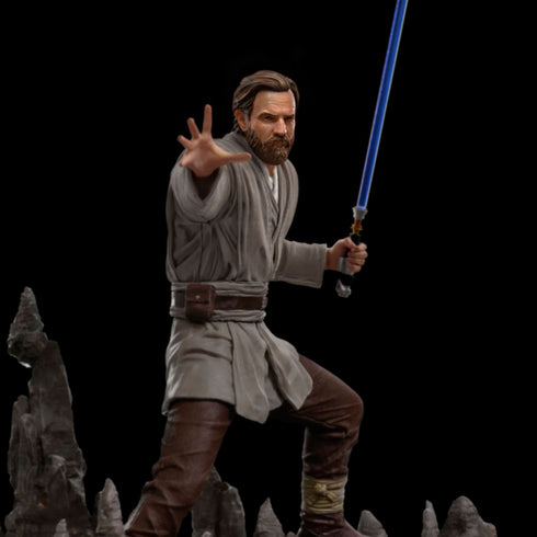 Iron Studios Ben Kenobi - Star Wars: Obi-Wan Kenobi - Battle Diorama Series - 1/10 Scale Collectible Statue