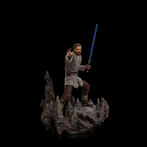 Iron Studios Ben Kenobi - Star Wars: Obi-Wan Kenobi - Battle Diorama Series - 1/10 Scale Collectible Statue