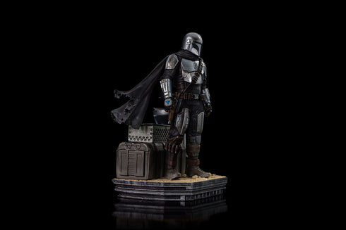 Iron Studios Din Djarin and Din Grogu - Star Wars The Mandalorian - Art Scale 1/10 Collectible Statue