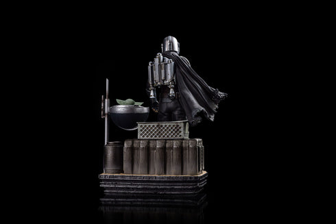 Iron Studios Din Djarin and Din Grogu - Star Wars The Mandalorian - Art Scale 1/10 Collectible Statue