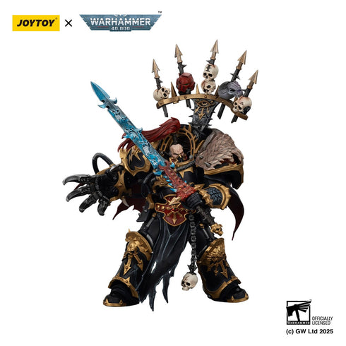 JOYTOY Black Legion Abaddon the Despoiler with Drach'nyen and the Talo - Warhammer 40,000 - 1/18 Scale Collectible Figure