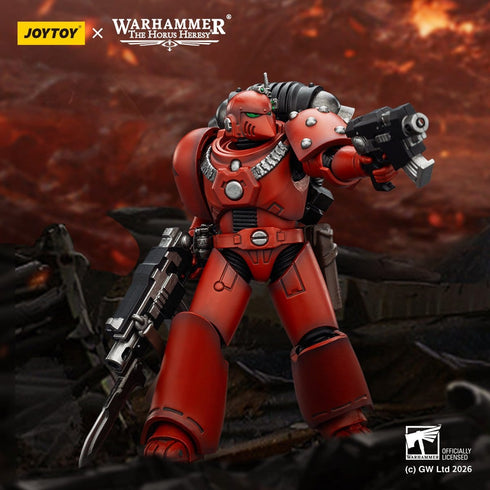 JOYTOY Blood Angels MKVI Tactical Legionary - Warhammer The Horus Heresy - 1/18 Scale Collectible Figure