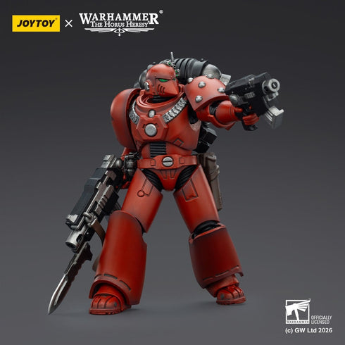 JOYTOY Blood Angels MKVI Tactical Legionary - Warhammer The Horus Heresy - 1/18 Scale Collectible Figure