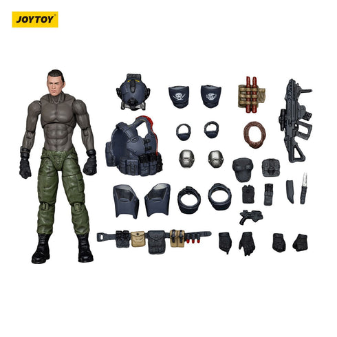JOYTOY Dark Source APOC Series Dark Source Stellar Scar Assault Team Ghostmanganese Action Figure
