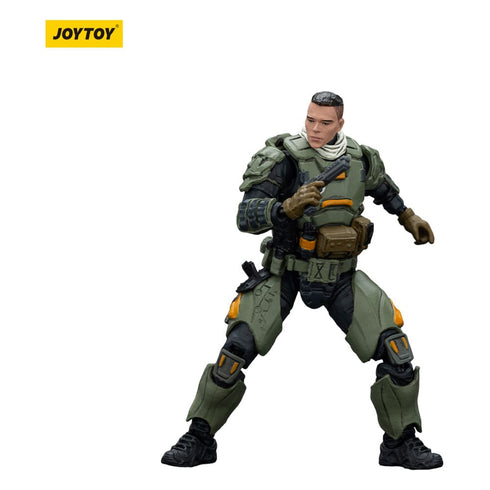 JOYTOY Dark Source APOC Series Storm Tempestus Fire Support Mecha Pilot Action Figure