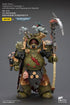 JOYTOY Death Guard Deathshroud Terminator 1 with Manreaper and Plaguespurter Gauntlet - Warhammer 40,000 - 1/18 Scale Collectible Figure